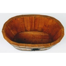 Flowerbed Oak 40x23xh21 K. Δρύινα