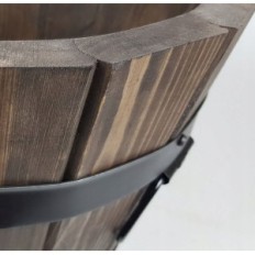 Pine Pot 42XH26 K. Palissanderhout