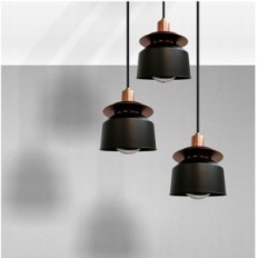 Lâmpada de suspensão industrial moderna retro andromeda 2687 / Z-B-3