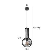 Bongo Modern Hanging Lamps 2930 / Z-B-1 LW1