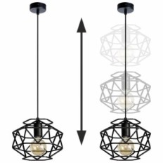 Nowoczesne Lampy Wiszące Cage 2683/Z-B-1
