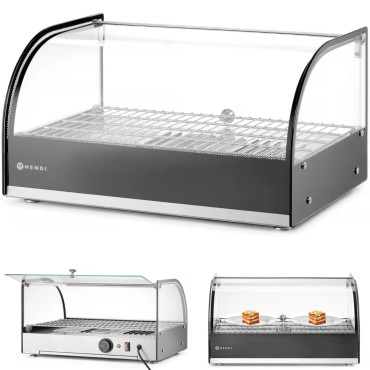 Site de aquecimento para desmictos quentes 1 x GN1 / 1 400W - Hendi 273982