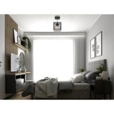 Horus basket Ceiling ceiling lamp black, 1xe27