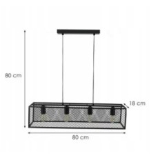 Modern Loft Hanging Lamp Horus plus 2893 / Z-B-4