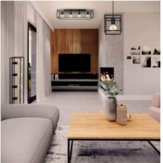 Luz de suspensão moderna Loft Horus 2860 / Z-B-1