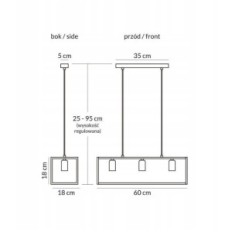 Moderne opknoping lamp Horus 2862 / Z-B-3