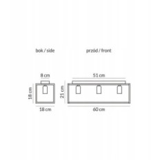 Modern Hanging Lamp Loft Horus 2866 / Z-B-3