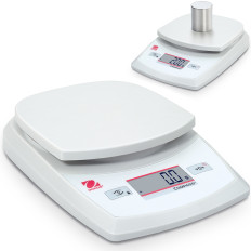 Laboratorieskala. Universal teknisk på kompass Cr 2200g / 1g batterier - OHAUS Cr2200