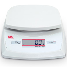 Laboratorieskala. Universal teknisk på kompass Cr 2200g / 1g batterier - OHAUS Cr2200