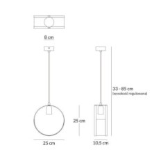 Šiuolaikinės pakabos lempos Loft Hydra 2750 / Z-B-1