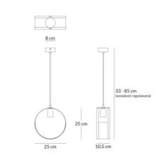 Modern Hanging lamps Loft Hydra 2750 / Z-B-1