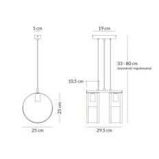 Moderne hengende lamper Hydra 2751 / Z-B-2