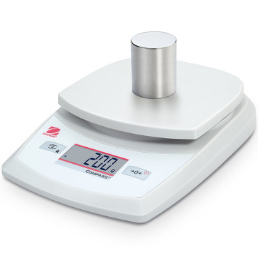 Laboratorieskala. Universal teknisk på kompass Cr 2200g / 1g batterier - OHAUS Cr2200