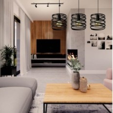 Modern Hanging Lamp Loft Spring 2786 / Z-B-3