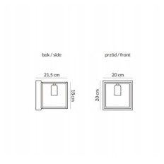 Lampes murales Modernes Horus 2870 / K-B-1