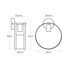 Modern Loft Hydra Vägglampa 2749 / K-B-1