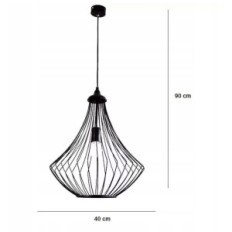 Lámpara colgante moderna Loft Turbacz 2643 / Z-B-1