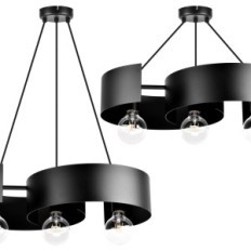 Twist Modern Hanglamp 2707 / Z-B-3 CZ LW3