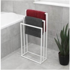 Modern Stand Handdukshängare 3 Summer Metal Loft 011 / W-16-3W-84S Vit