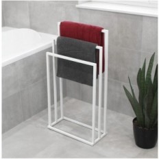 Modern Stand Handdukshängare 3 Summer Metal Loft 011 / W-16-3W-84S Vit