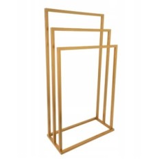 Moderne standhanddoek hanger 3 zomer metalen loft goud 008 / W-16-3W-84Z