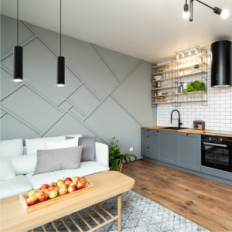 Modern hanging lamps Roller 1L 05 / 1C