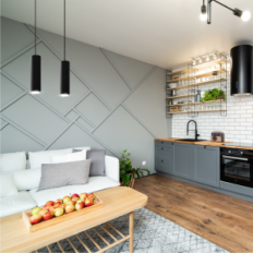 Moderné závesné svietidlo Loft Roller 2 05 / 2c