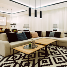 Moderna viseća svjetiljka loft valjak 3l 05 / 3lc