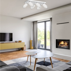 Lâmpadas de suspensão modernas Loft Roller 6P 05 / 6PB