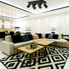 Moderne Hängelampe Loft Roller 6L 06 / 6PC