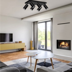 Moderne Hängelampe Loft Roller 6L 06 / 6PC