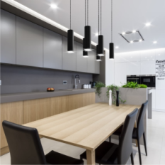 Modern Hanging Lamp Loft Roller 6P 05 / 6pc