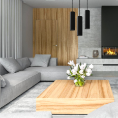 Modern Hanging Lamp Loft Tuba 3p 05 / 3pc