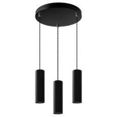 Modern Hanging Lamp Loft Tuba 3p 05 / 3pc