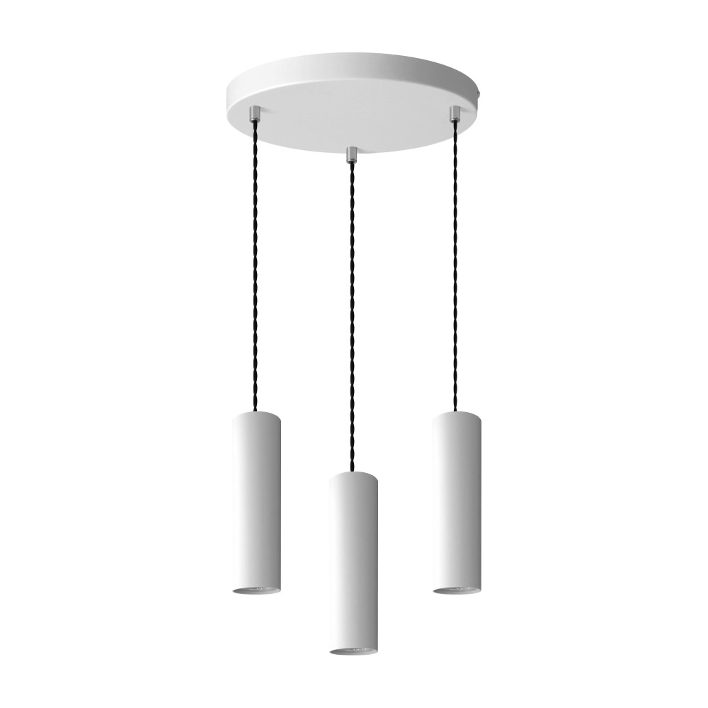 Modern Hanging Lamp Loft Tuba 3p 05 / 3PB