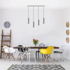 Modern hanging lamps Roller 4L 05 / 4LB