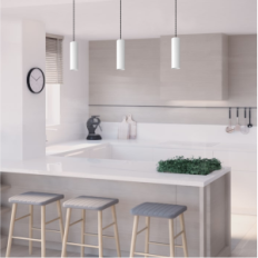 Modern hanging lamps Roller 1L 05 / 1B