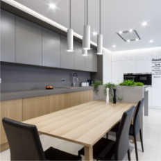 Modern Hanging Lamp Loft Roller 4p 05 / 4PB