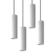 Lampada a sospensione moderna Rullo a soppalco 4P 05 / 4PB