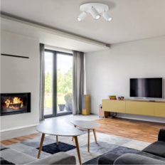 Modern Hanging Lamp Loft Roller 3p 06 / 3PB