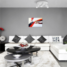 Modern Hanging Lamp Loft Roller 3p 06 / 3PB