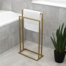 Sodobna stojalo Hanger 2 Poletna kovina Loft Gold 007 / W-16-2W-84Z