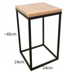 Modern Flowerbed Loft Black Simple 051 / K-12-1P-40CB