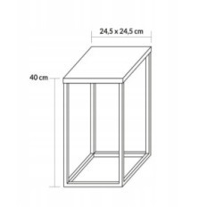 Moderne Flowerbed Loft Golden 091 / K-12-1P-40Z