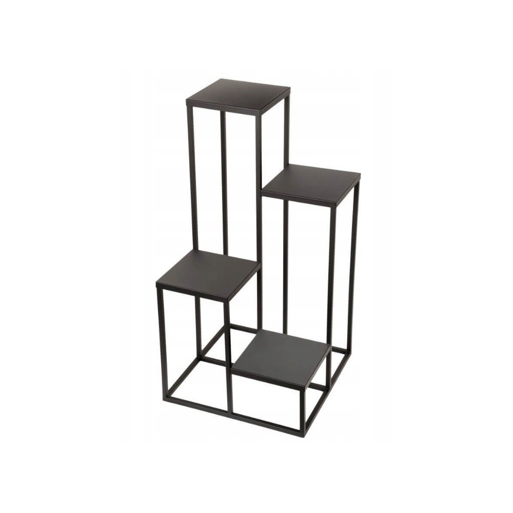 Modern Blomsterbädd Loft Black 039 / K-12-4K-75C