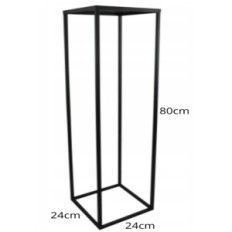 Modern FlowerBed Loft Black 034 / K-12-1P-80C