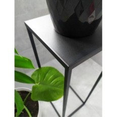 Modern Blomsterbädd Loft Black 035 / K-12-1P-100C