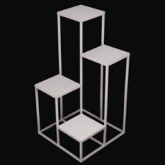 Modern flowerbed Loft Silver 069 / K-12-4K-75S