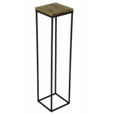 Moderne Flowerbed Loft Black Wooden Bord Top 045 / K-12-1P-100CD