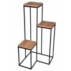 Mūsdienu puķu dobes bēniņš melns blatable vienkāršs 057 / K-12-3K-100CB